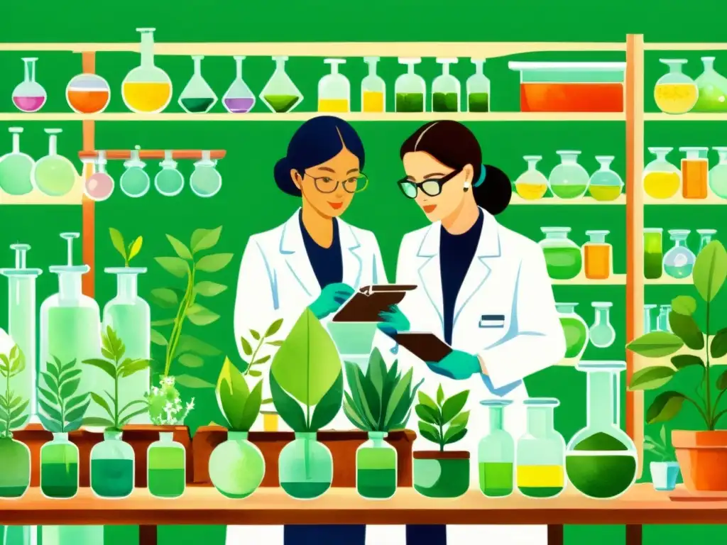 Un laboratorio vibrante y ético de investigación de plantas medicinales